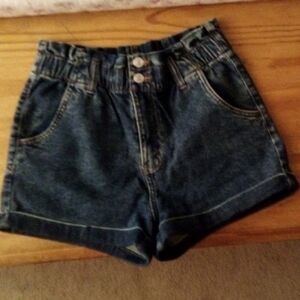 SO Women's Dark Blue Jean Shorts